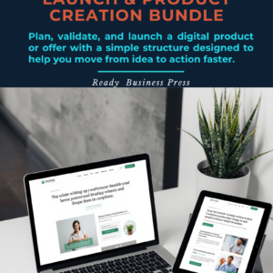 LAUNCH & PRODUCT CREATION BUNDLE