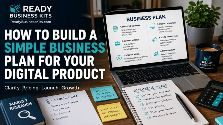 Digital Product Business Plan