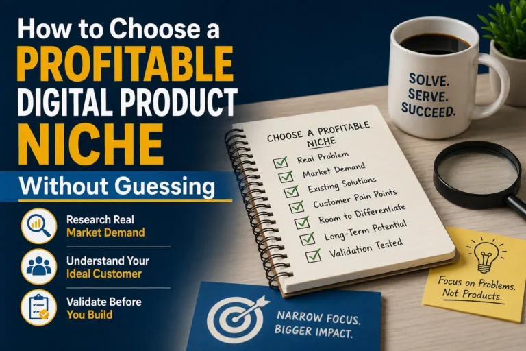 How to Choose a Profitable Digital Product Niche
