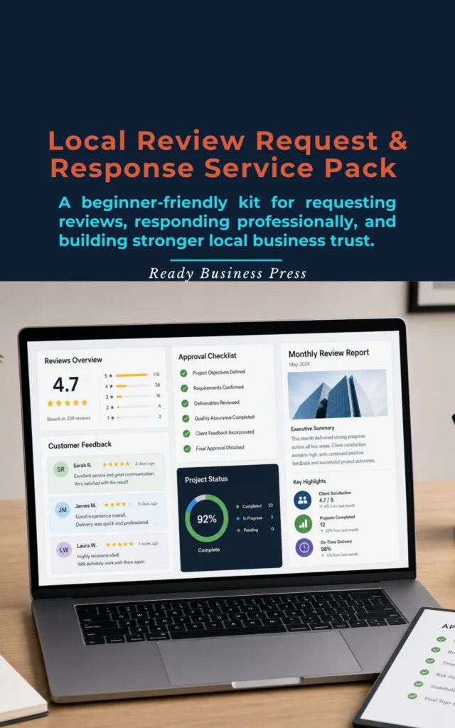 Local Review Request & Response Service Pack cover