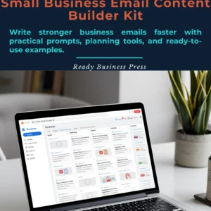 Small Business Email Content Builder Kit
