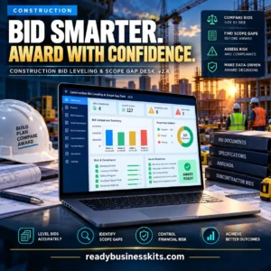 construction bid leveling software