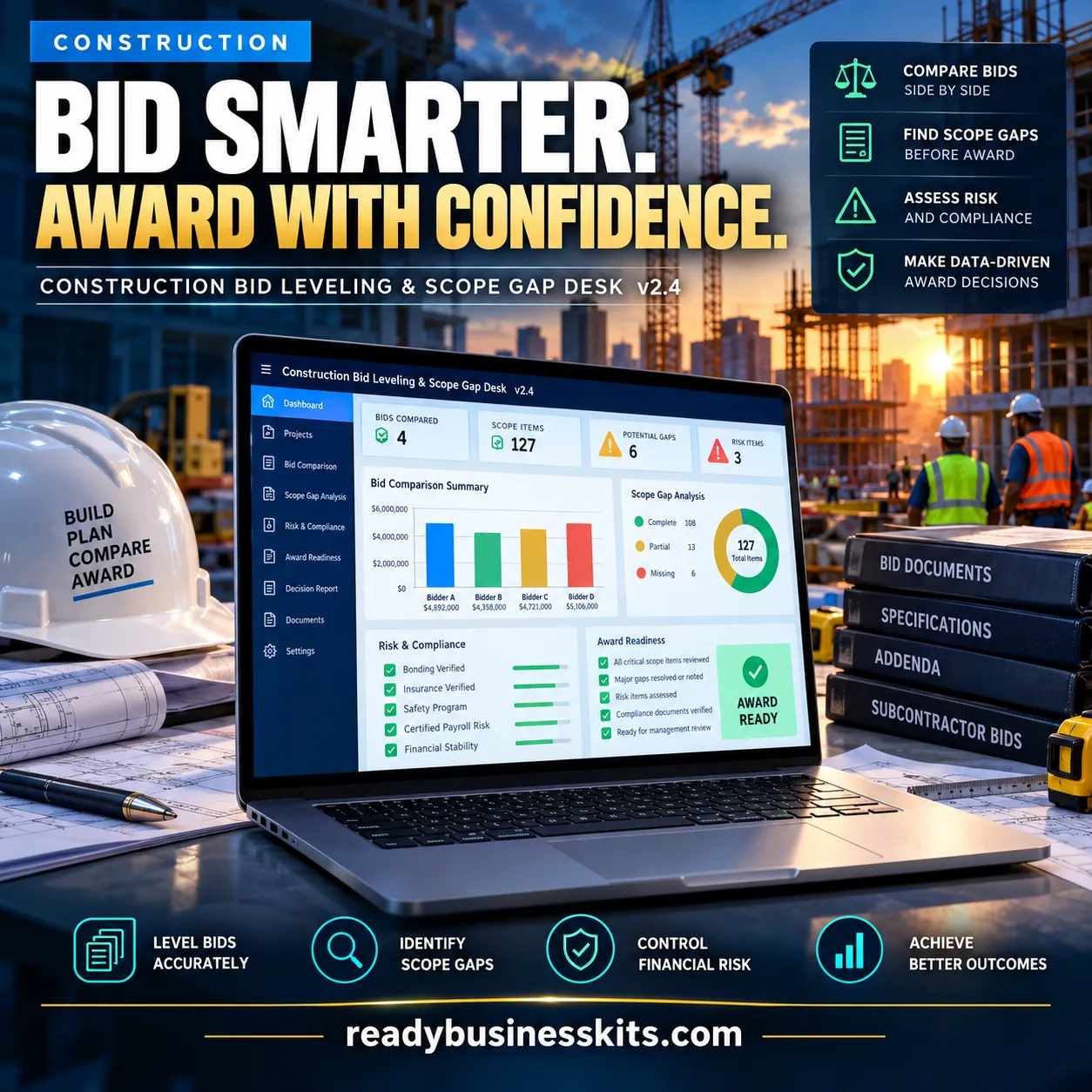 construction bid leveling software